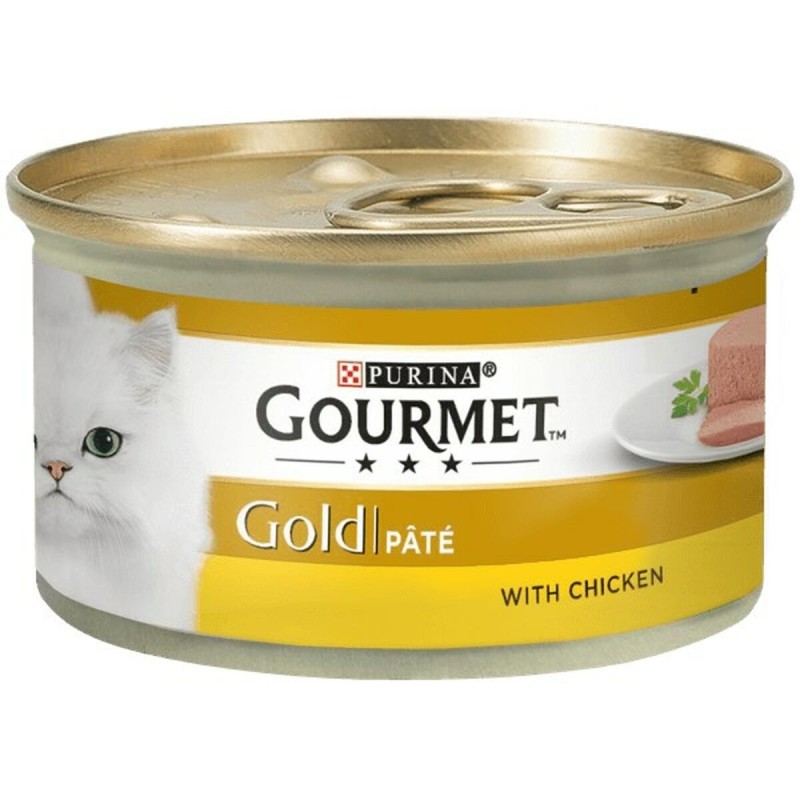 Aliments pour chat Purina Nestle Gourmet Gold Poulet Saumon 85 g