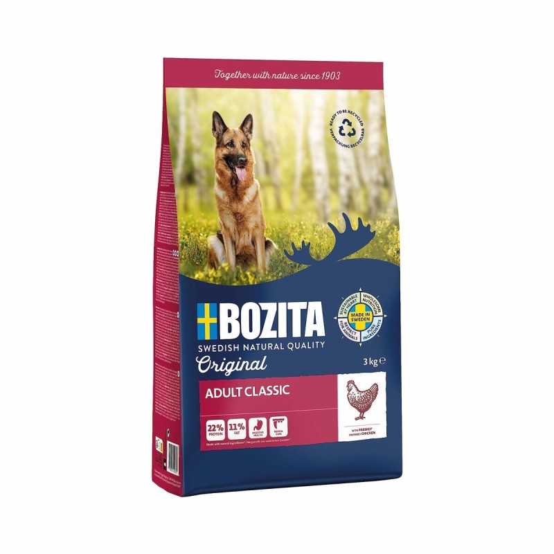 Nourriture Bozita Original Adult Classic Chicken Poulet 3 Kg