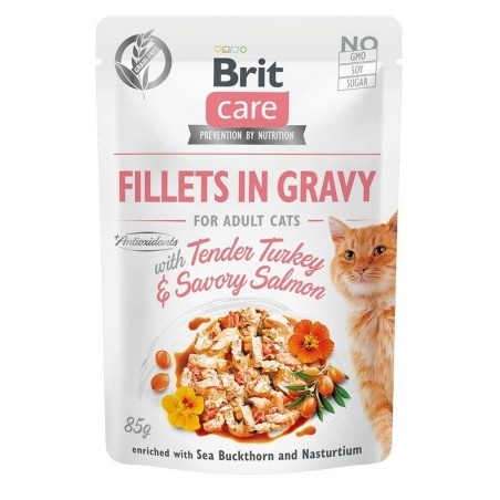 Aliments pour chat Brit Care Poulet Saumon Dinde 85 g