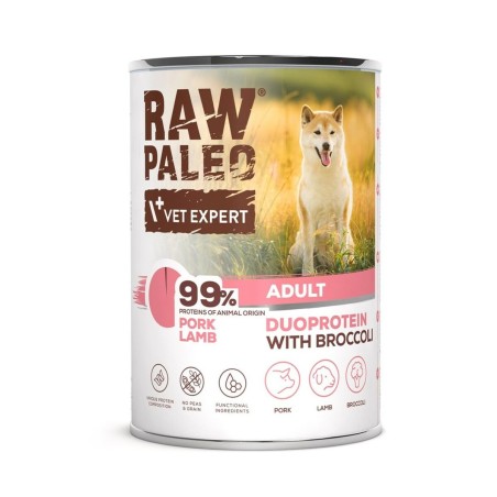 Alimentation humide VETEXPERT RAW PALEO Cochon 400 g