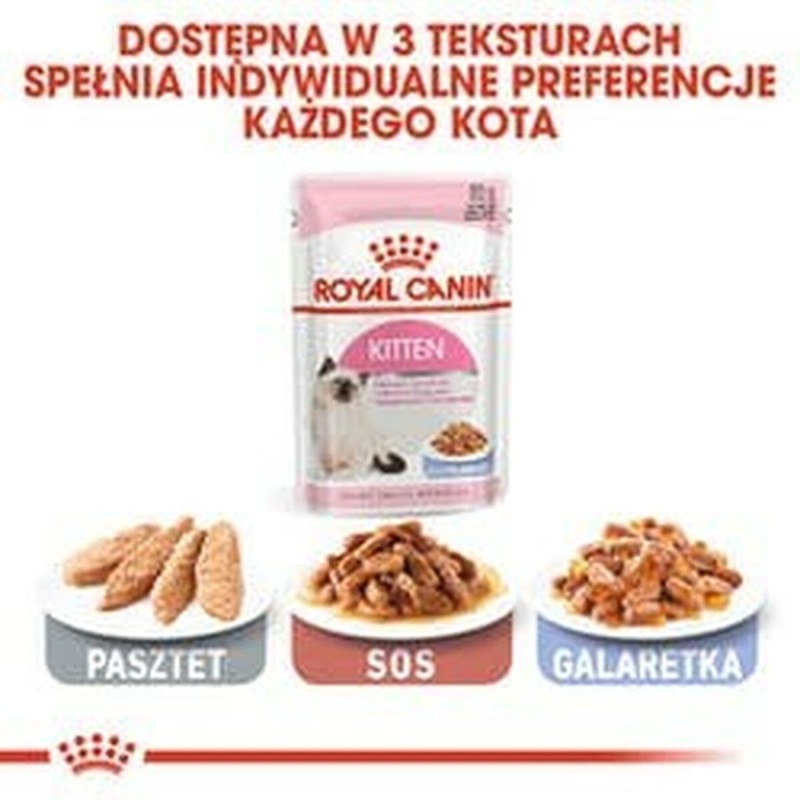 Aliments pour chat Royal Canin Kitten Jelly Poulet 85 g