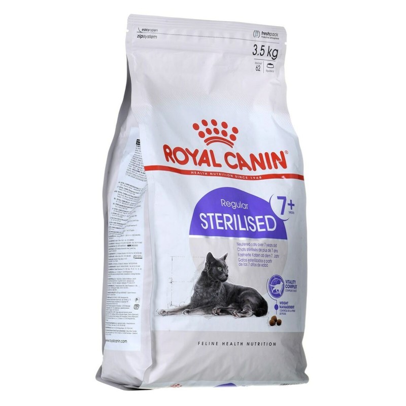 Aliments pour chat Royal Canin Sterilised 7+ Oiseaux 3