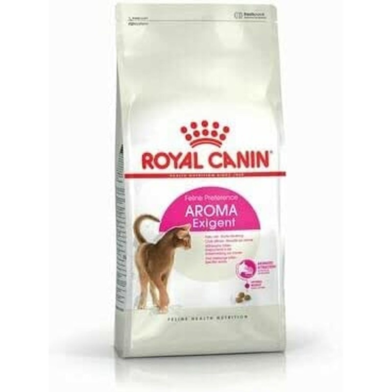 Aliments pour chat Royal Canin Aroma Exigent Adulte Poisson Oiseaux 400 g