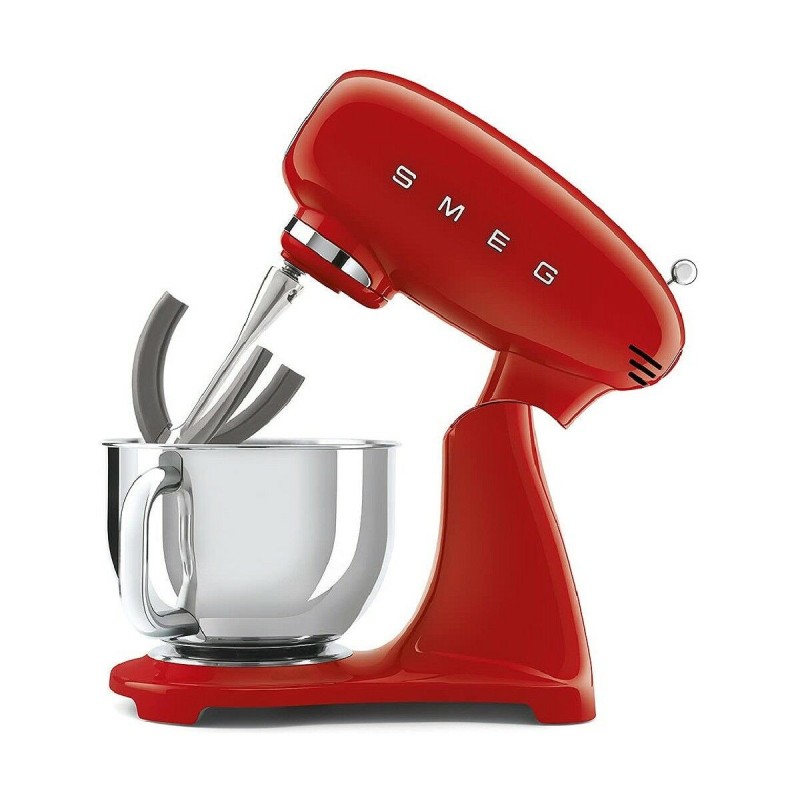 Mixeur/mélangeur de pâte Smeg SMF03RDEU Rouge 800 W 4,8 L