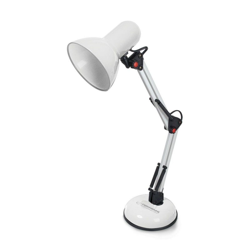 Lampe de bureau Esperanza ELD112W Blanc Noir Plastique 12 W