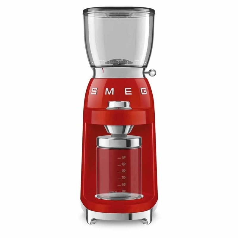 Moulin électrique Smeg CGF11RDEU Rouge Transparent 150 W 350 g