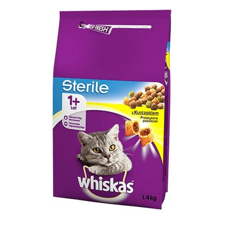 Aliments pour chat Whiskas                                 Adulte Poulet 1