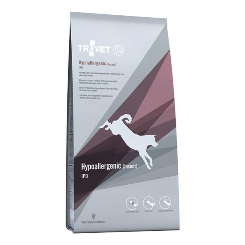 Nourriture Trovet Hypoallergenic IPD with insect Adulte 10 kg