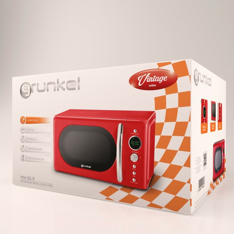 Micro-ondes Grunkel MW-DGR Rouge 700 W 20 L