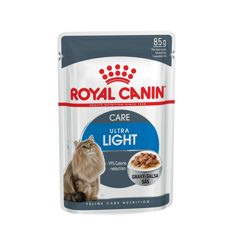 Aliments pour chat Royal Canin Ultra Light 85g x 12 85 g 1