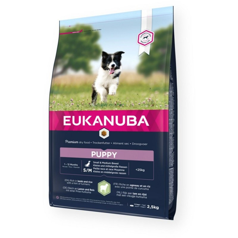 Nourriture Eukanuba Pupopy Small & Medium Petit/Junior Agneau Riz 2