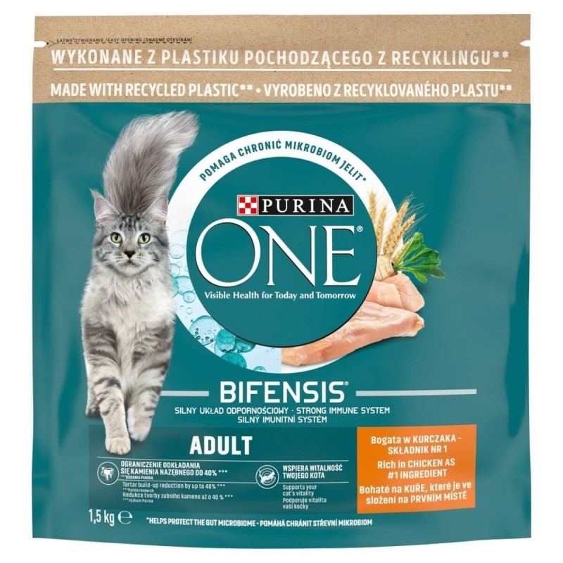 Aliments pour chat Purina One Bifensis Adult Adulte Poulet 1