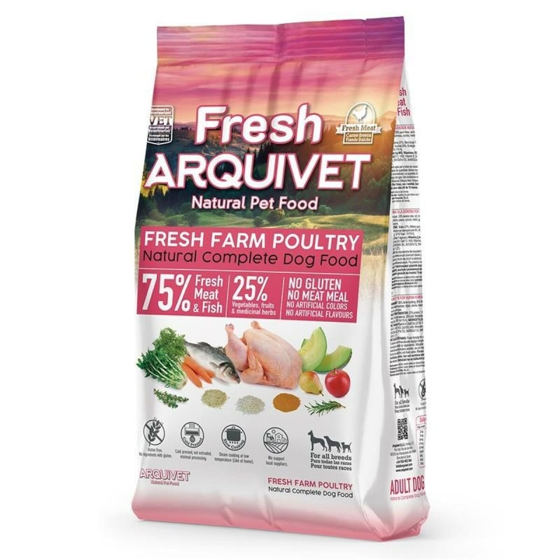 Nourriture Arquivet Fresh Adulte Poulet Poisson 10 kg