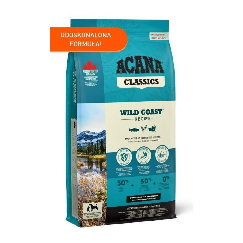 Nourriture Acana Classics Wild Coast Adulte Saumon Poisson 14