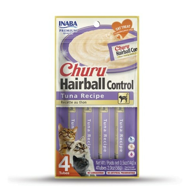 Collation pour Chat Inaba Churu 4 x 14 g Thon