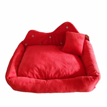 Lit pour animal domestique GO GIFT L Rouge 52 x 1 x 42 cm