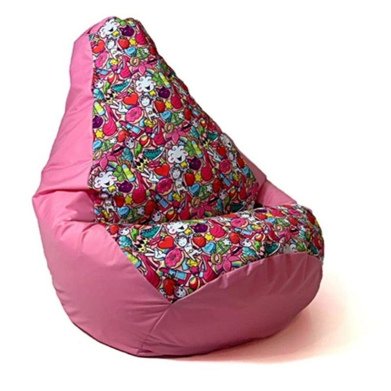 Pouf GO GIFT Rose 130 x 90 cm Poire