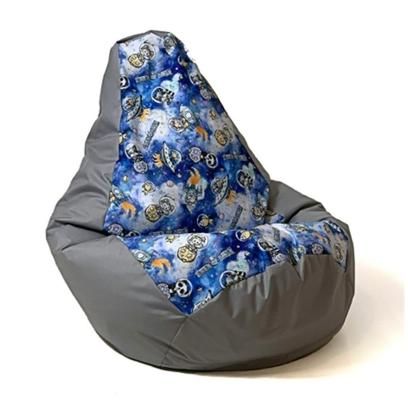 Pouf GO GIFT Gris 105 x 80 cm Poire