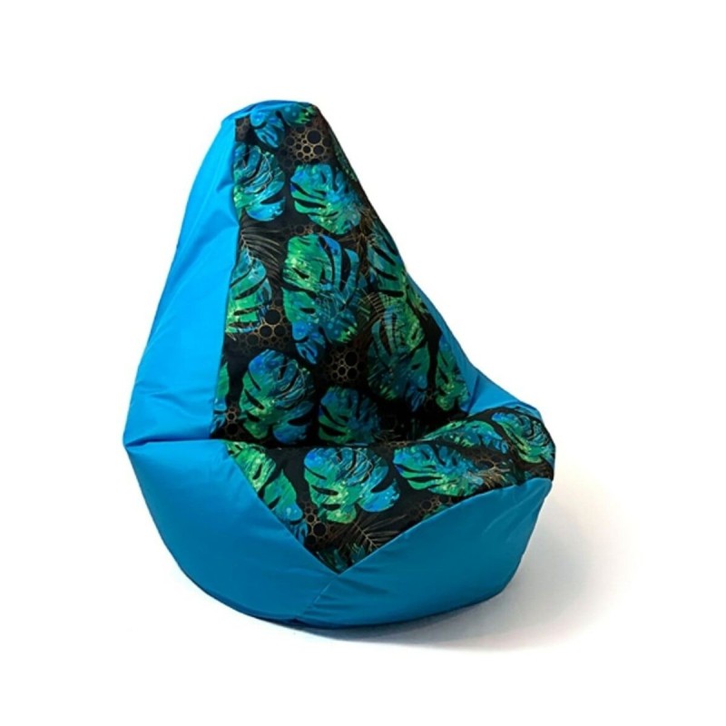 Pouf GO GIFT Bleu 105 x 80 cm Poire