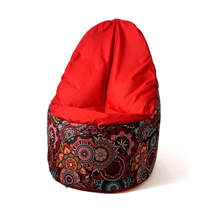 Pouf GO GIFT Rouge Oxford