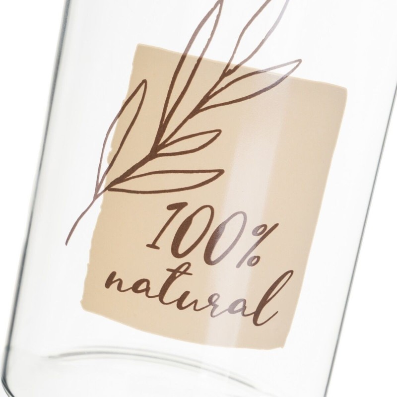 Pots Transparent Naturel 1 L (3 Unités)