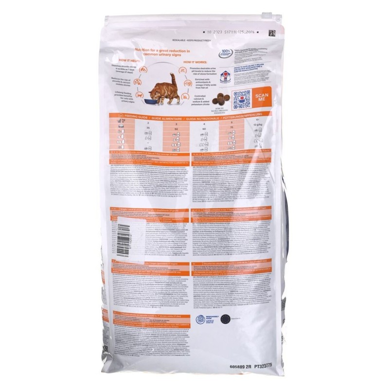 Nourriture Hill's Feline c/d Urinary Care Multicare Adulte Poulet 8 kg