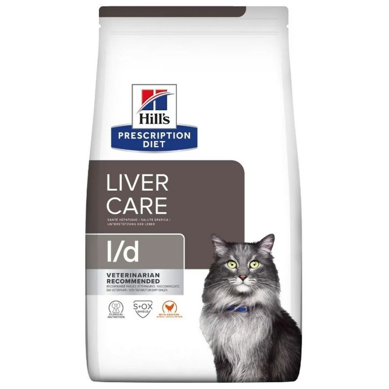 Aliments pour chat Hill's Prescription Diet Liver Care 1