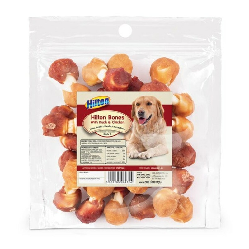 Snack pour chiens Hilton Poulet Canard 500 g