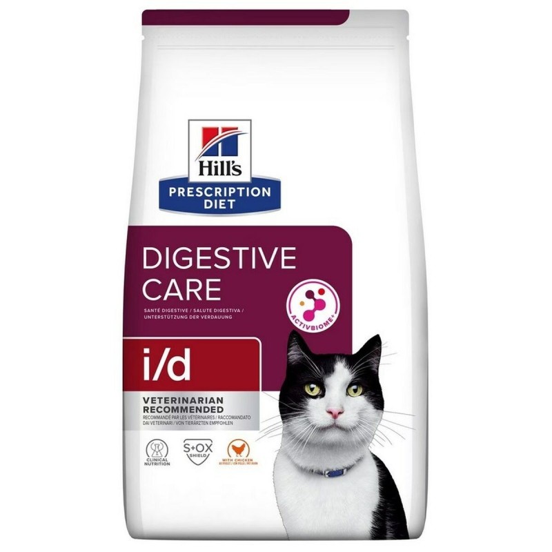 Aliments pour chat Hill's PD I/D Digestive Care Poulet 3 Kg