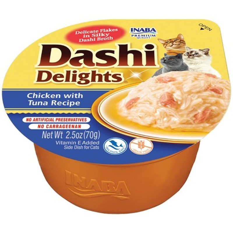 Collation pour Chat Inaba Dashi Delights Poulet 70 g