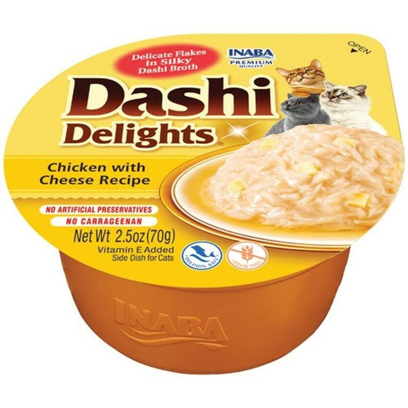 Collation pour Chat Inaba Dashi Delights Poulet 70 g