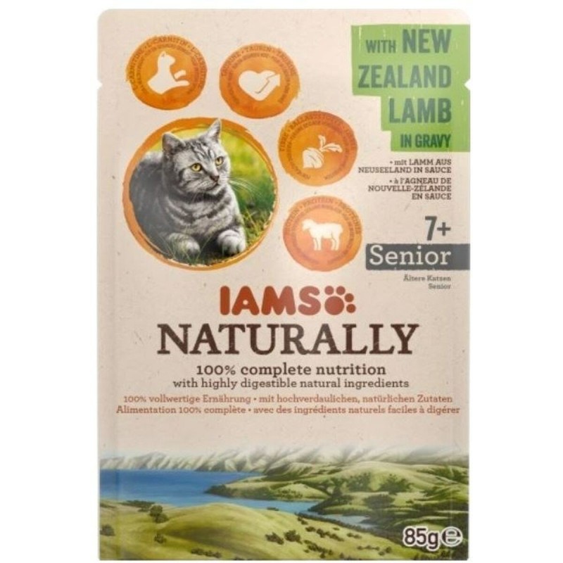 Aliments pour chat Eukanuba Naturally Senior 85 g Poulet