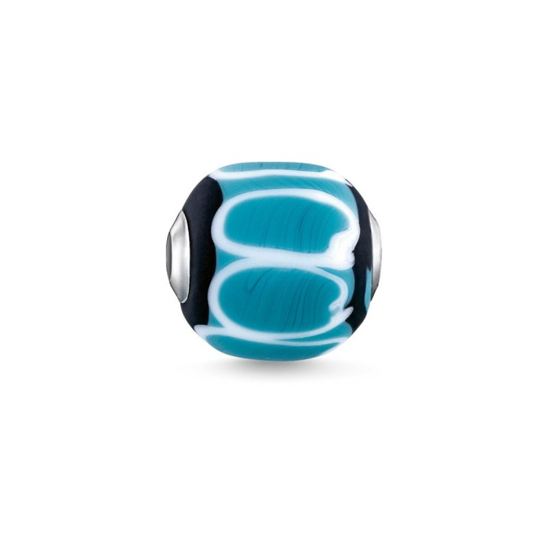 Perle de verre Femme Thomas Sabo SET0359-494-11-L2140 Turquoise 1