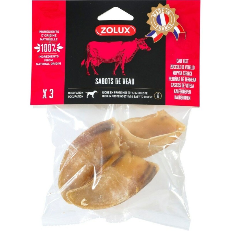 Jouet pour chien Zolux Calf hooves Viande de bœuf 90 g