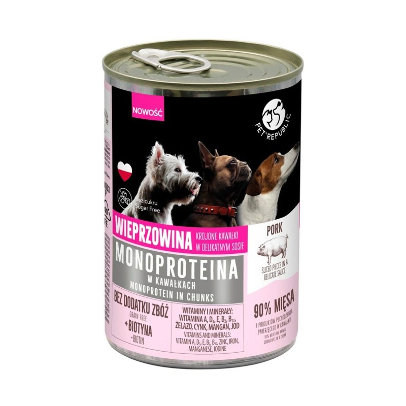 Alimentation humide PETREPUBLIC Cochon 400 g