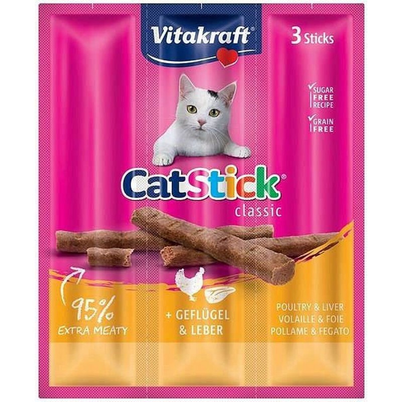 Collation pour Chat Vitakraft CatStick Mini Oiseaux