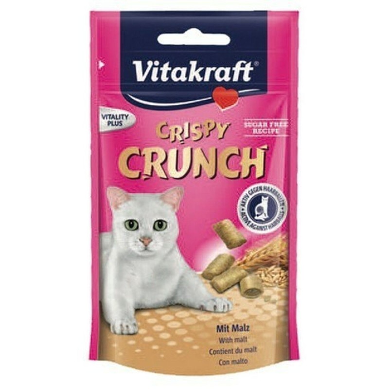 Collation pour Chat Vitakraft CRISPY CRUNCH Viande Oiseaux 60 g