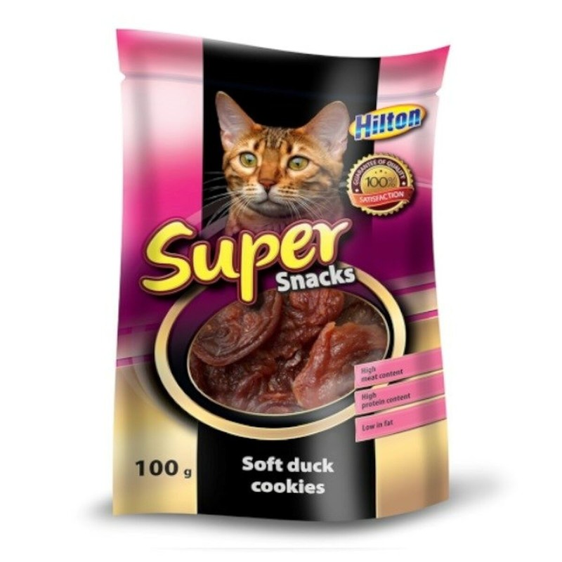 Collation pour Chat Hilton Soft duck cookies 100 g