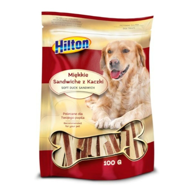 Snack pour chiens Hilton Soft duck sandwich 100 g