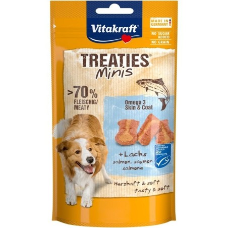 Snack pour chiens Vitakraft Treaties Minis Salmon Poisson