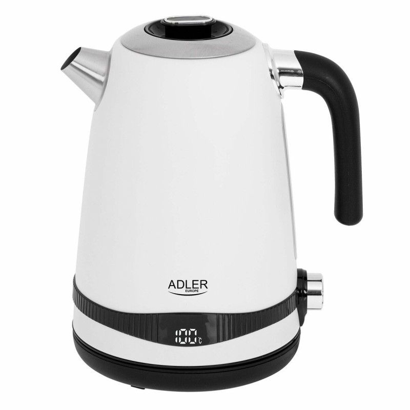 Bouilloire Adler Blanc Acier inoxydable 2200 W 1