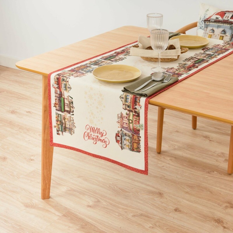 Chemin de Table Belum Christmas City Multicouleur 45 x 140 cm