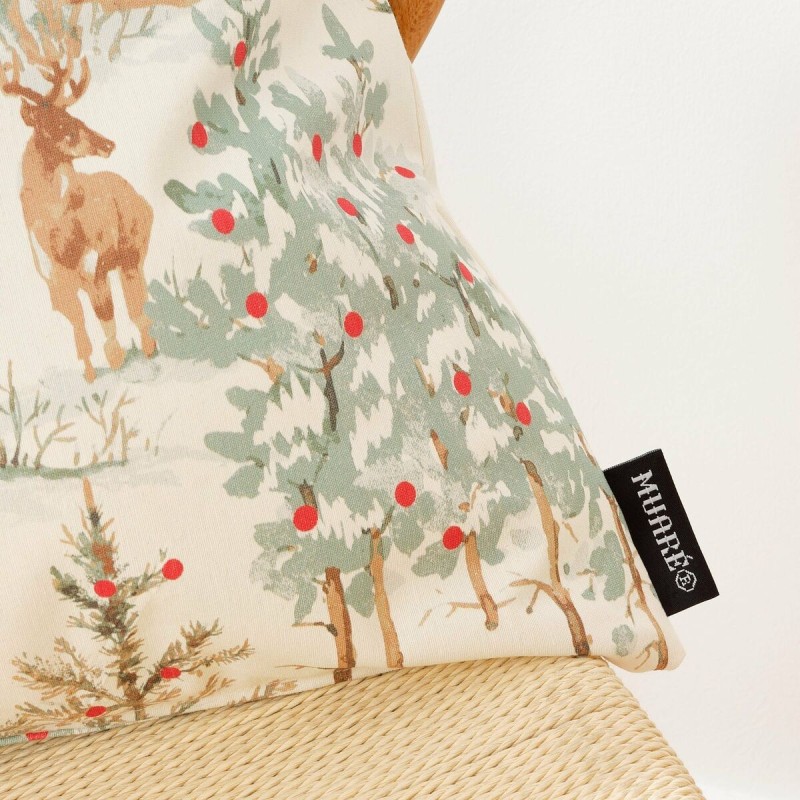 Housse de coussin Belum Christmas Deer Multicouleur 50 x 50 cm