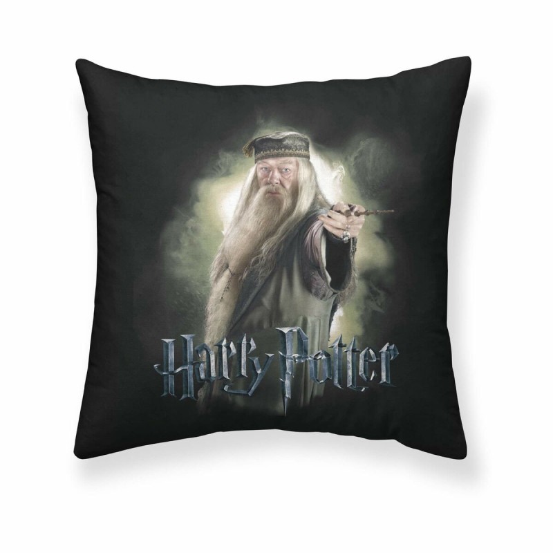 Housse de coussin Harry Potter Dumbledore Noir Multicouleur 50 x 50 cm