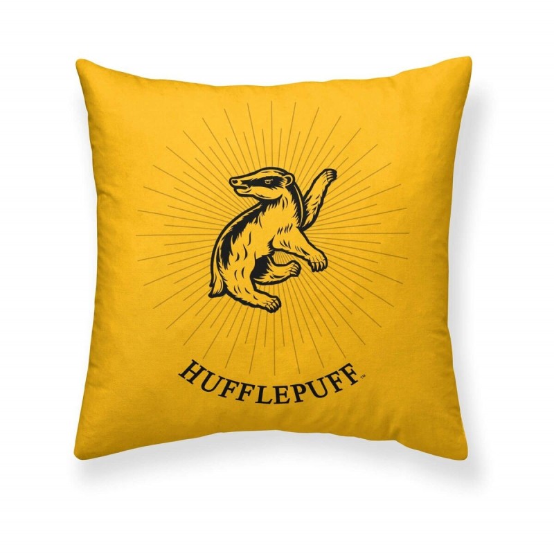 Housse de coussin Harry Potter Hufflepuff Jaune Multicouleur 50 x 50 cm