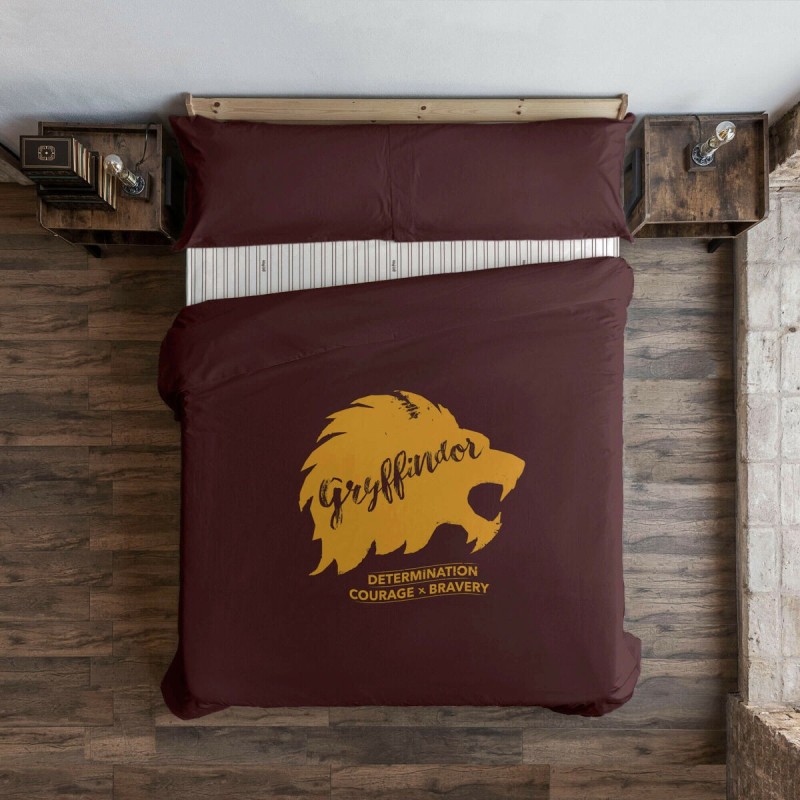 Housse de Couette Harry Potter Gryffindor Values Multicouleur 175 Fils 220 x 220 cm Lit 2 persones