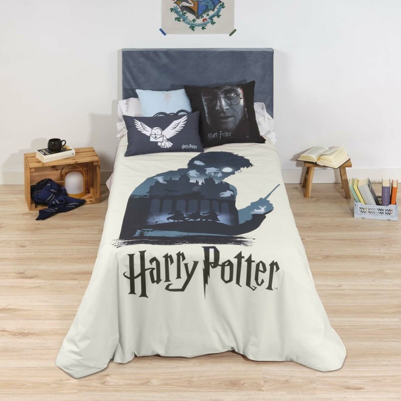 Housse de Couette Harry Potter Multicouleur 175 Fils 200 x 200 cm Lit de 120