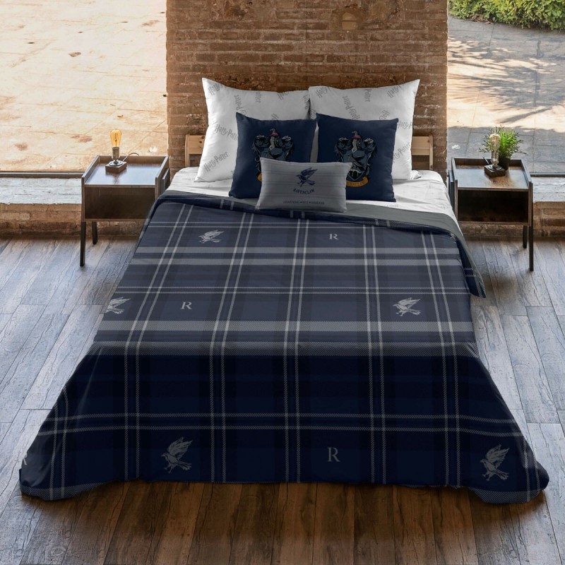 Housse de Couette Harry Potter Ravenclaw Multicouleur Blue marine 175 Fils 140 x 200 cm Lit 1 persone