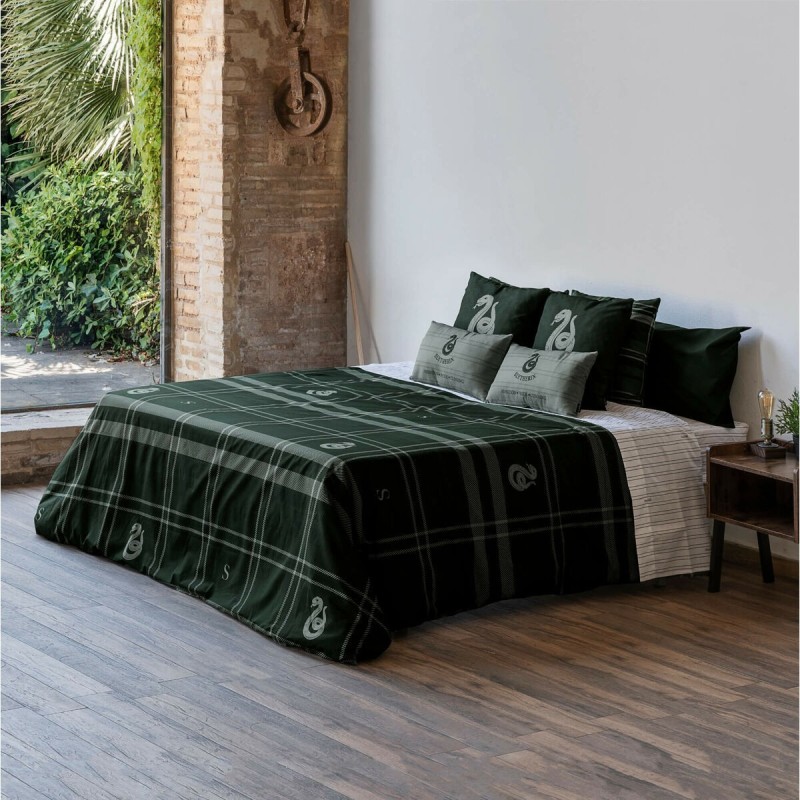 Housse de Couette Harry Potter Slytherin Vert 240 x 220 cm Gran lit 2 persones