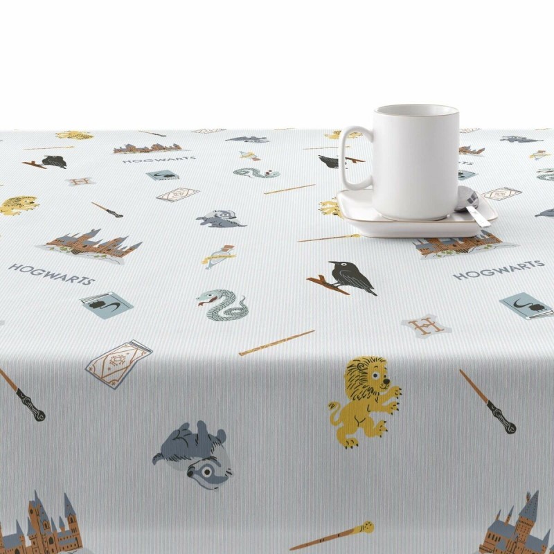 Nappe enduite antitache Belum Childish Hogwarts Multicouleur 300 x 150 cm